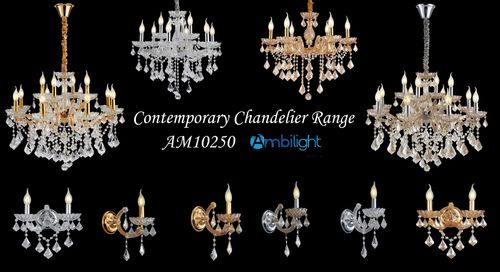 Ambilight Contemporary Candle Chandelier Range Spring Fair 2021